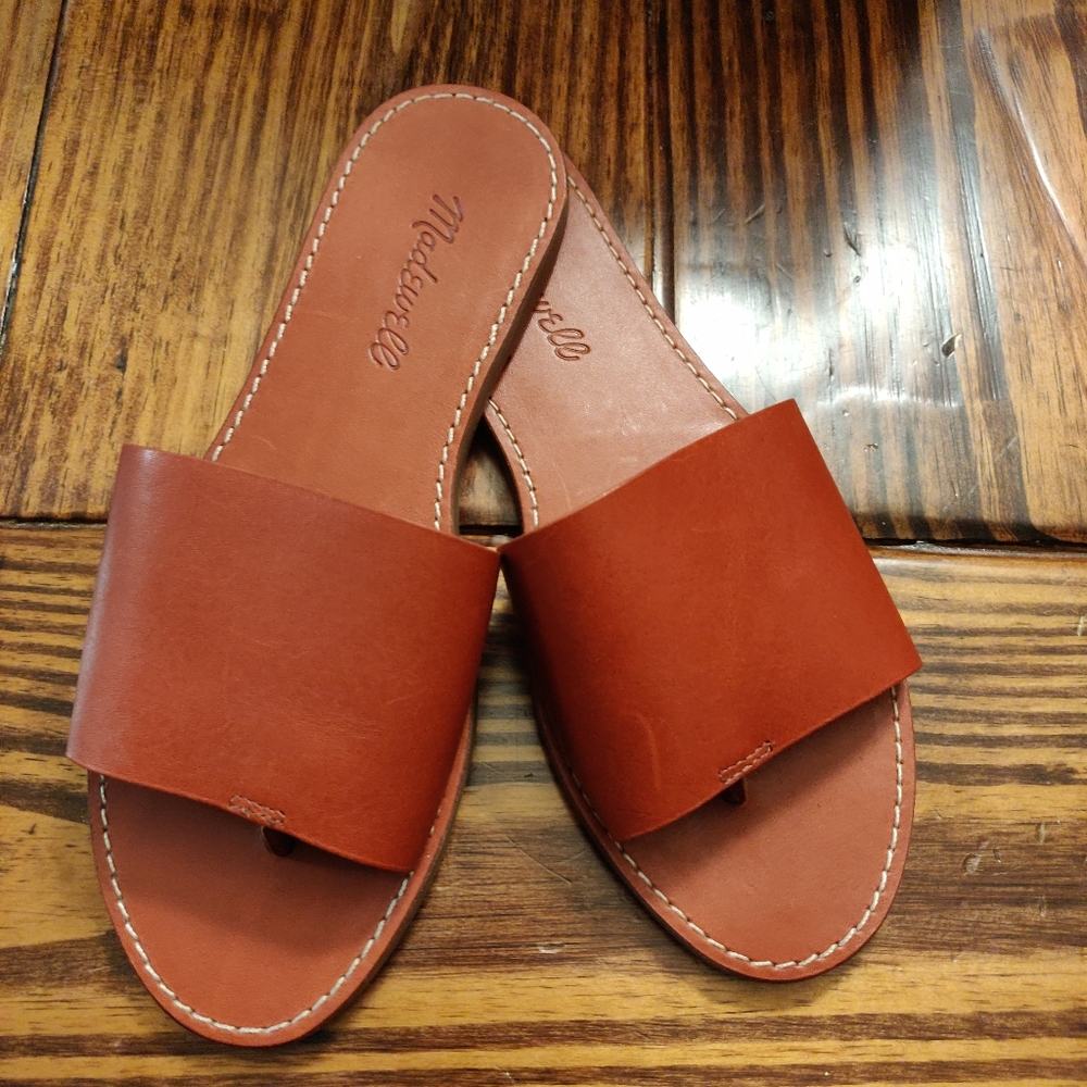 Madewell The Boardwalk Post Slide Sandal